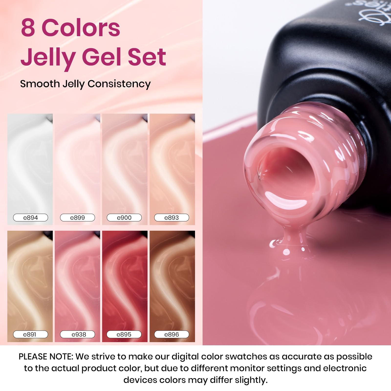 Sweet Temptation | 8 Colors Gel Polish Set