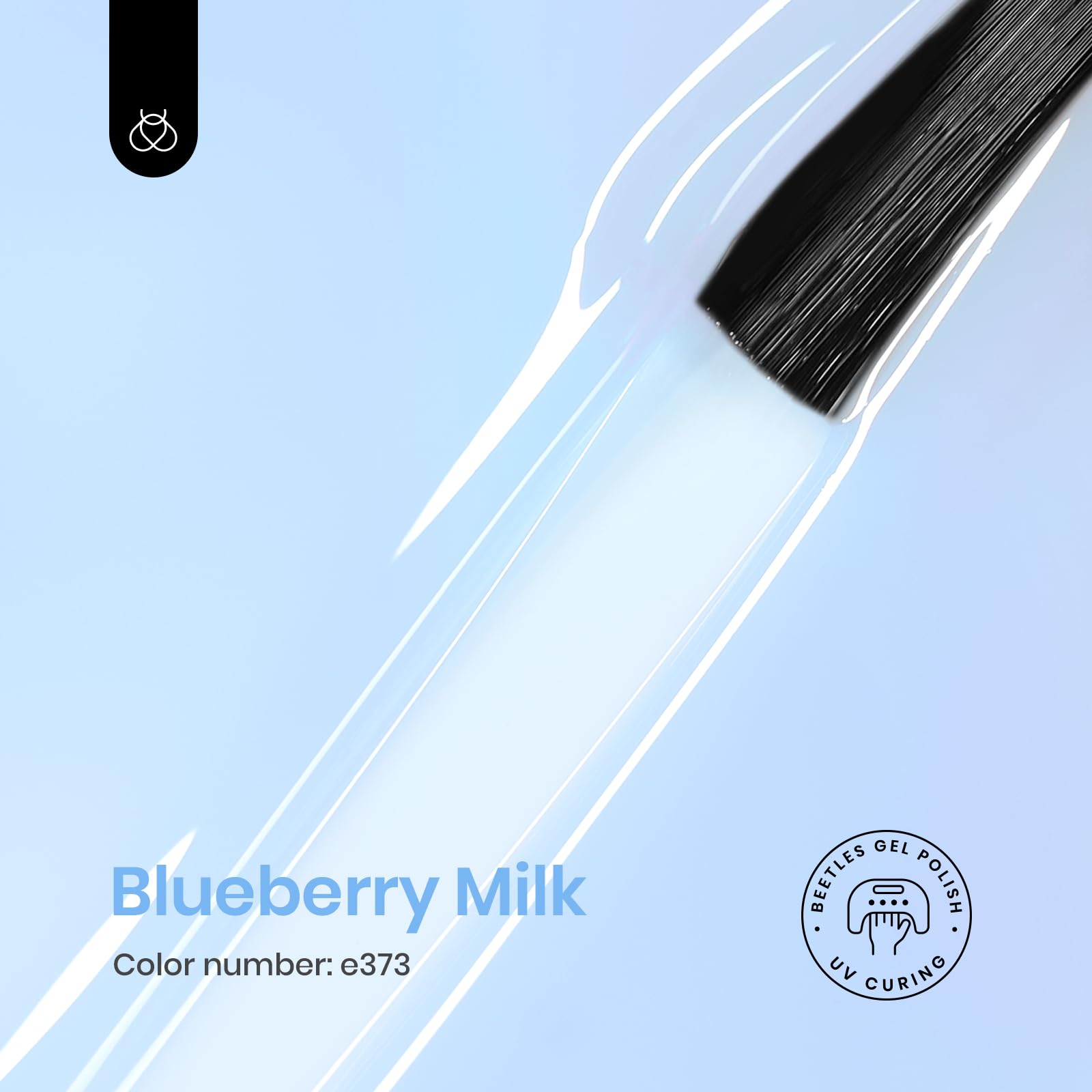 Blueberry Milk #e373 |15ml Jelly Gel Polish