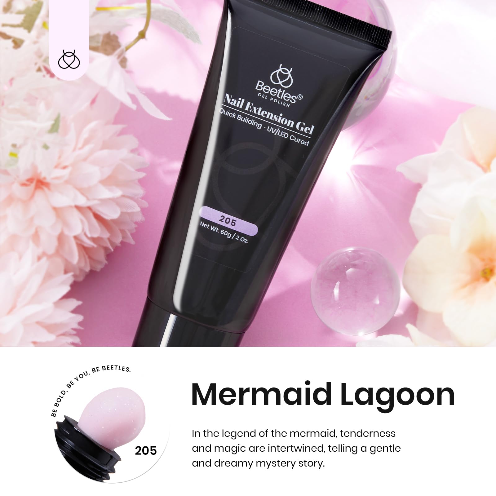 Mermaid Lagoon Nail Extension Gel 2OZ/60g