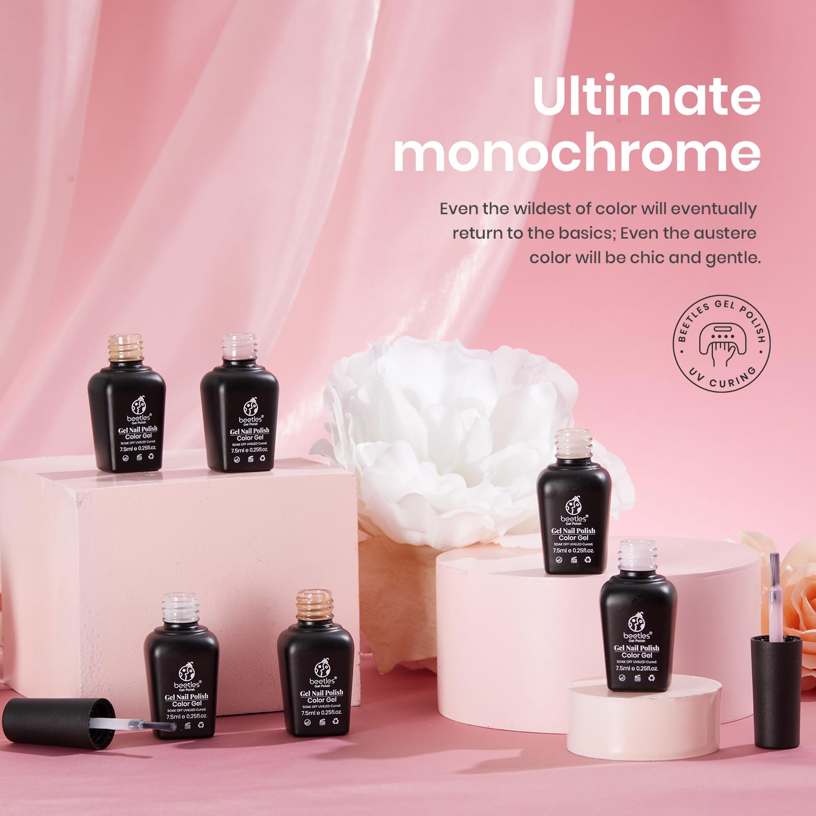 Ultimate Monochrome| 6 Colors Gel Polish Set