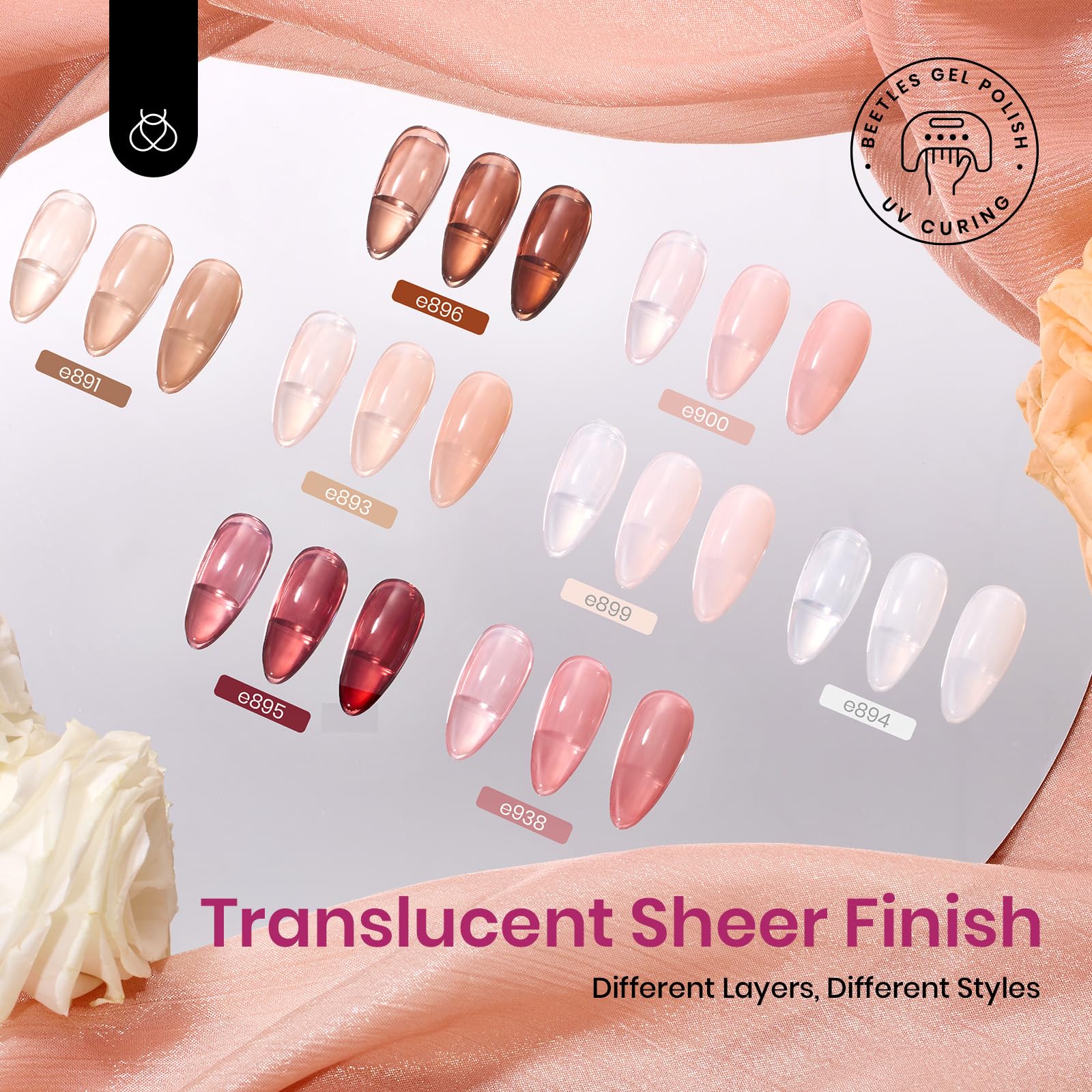 Sweet Temptation | 8 Colors Gel Polish Set