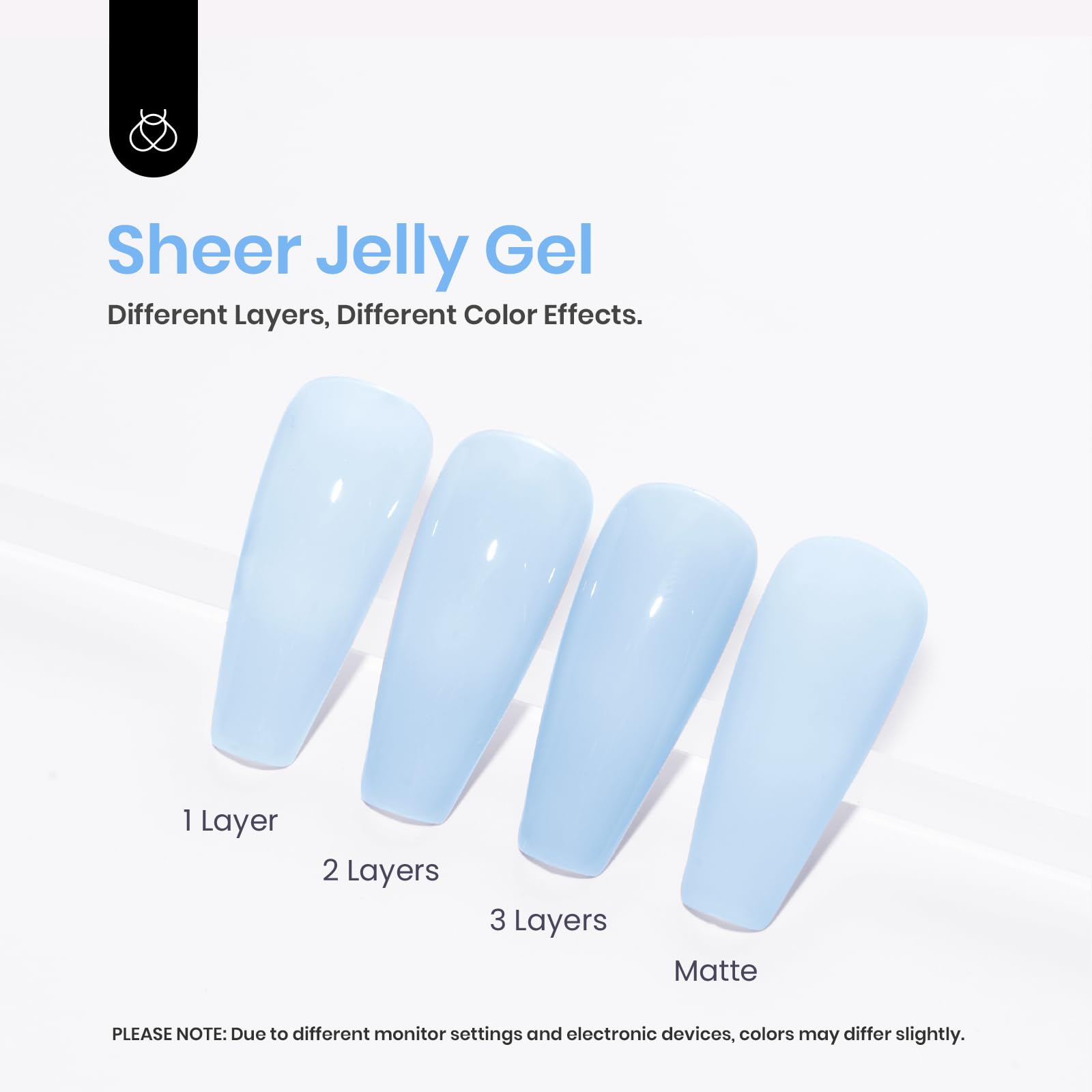 Blueberry Milk #e373 |15ml Jelly Gel Polish