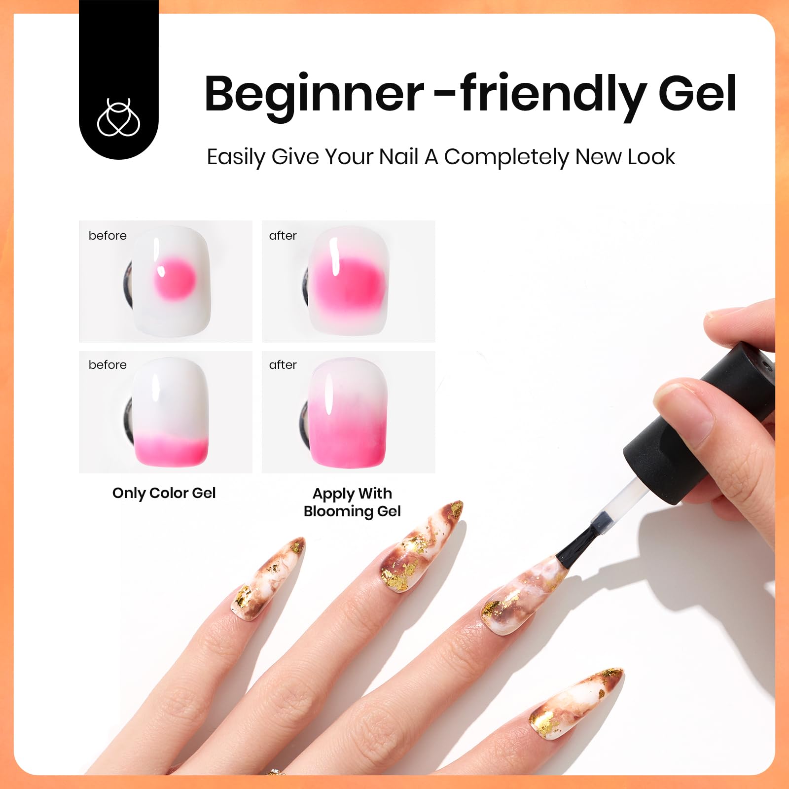 Blooming Gel Polish for Spreading Effect | 15ML