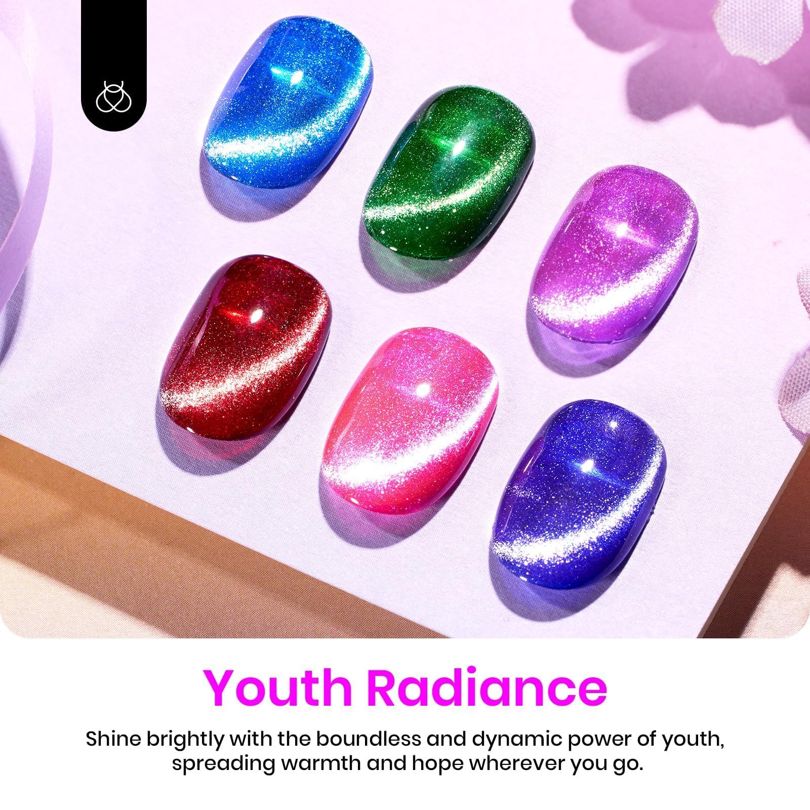 Youth Radiance | 6 Colors Gel Polish Set