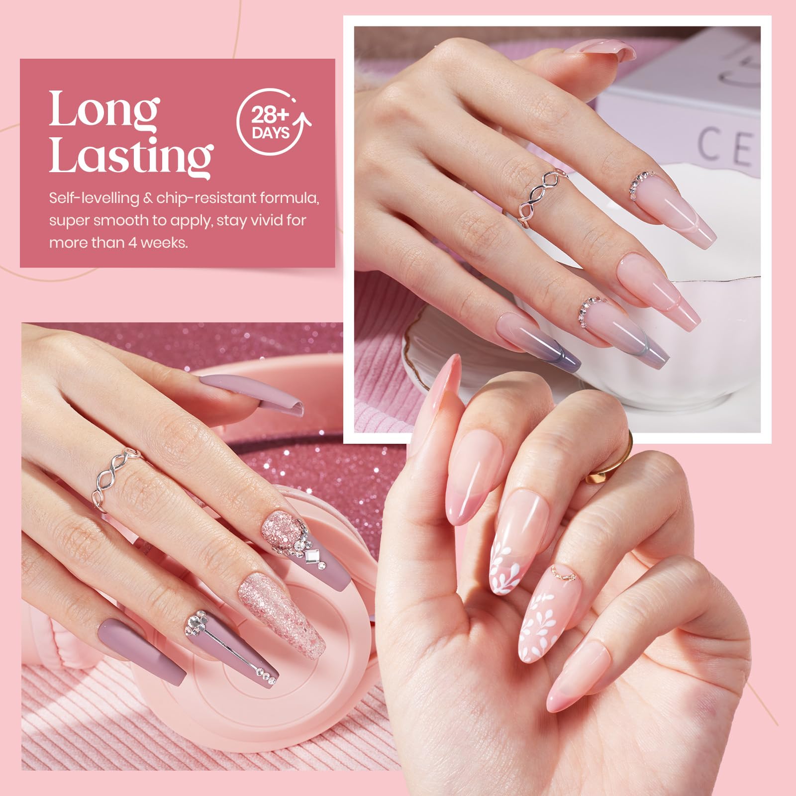 Elegance Charming | Gel Polish 6 Colors Set