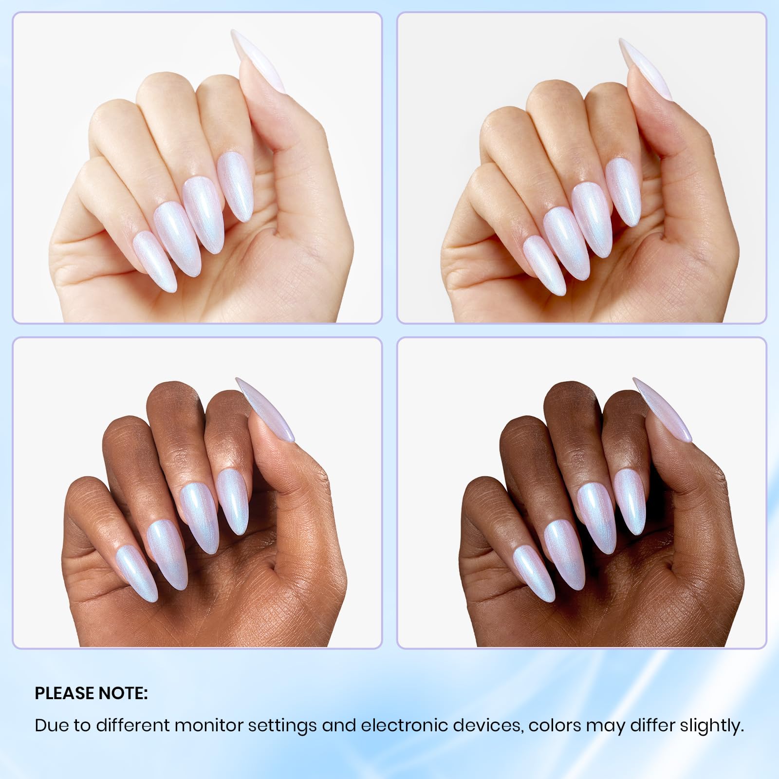 Shimmer Pearl White |15ml Gel Polish