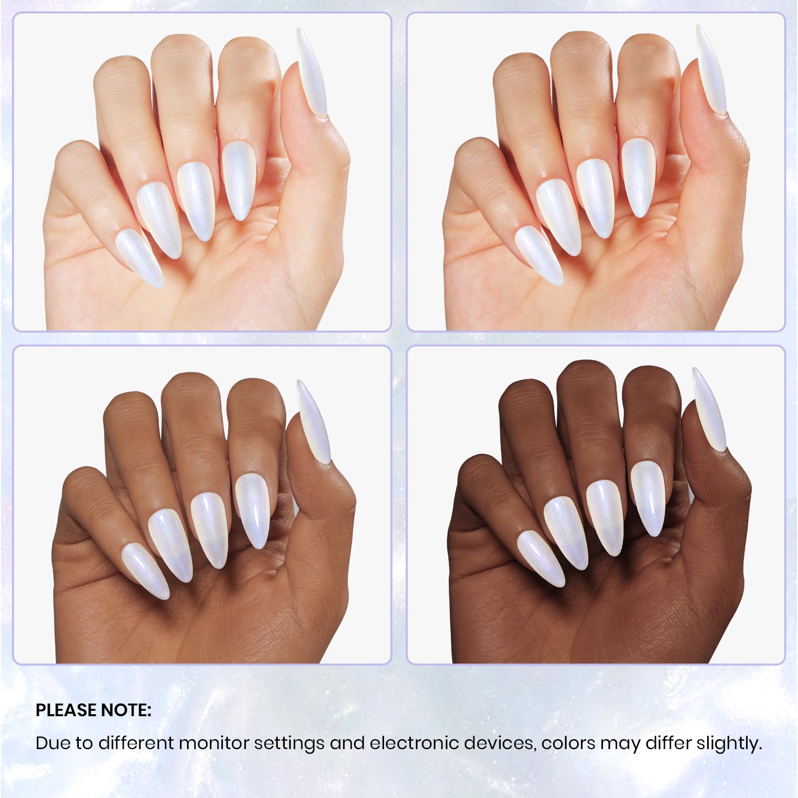 Pearlescent White |15ml Gel Polish