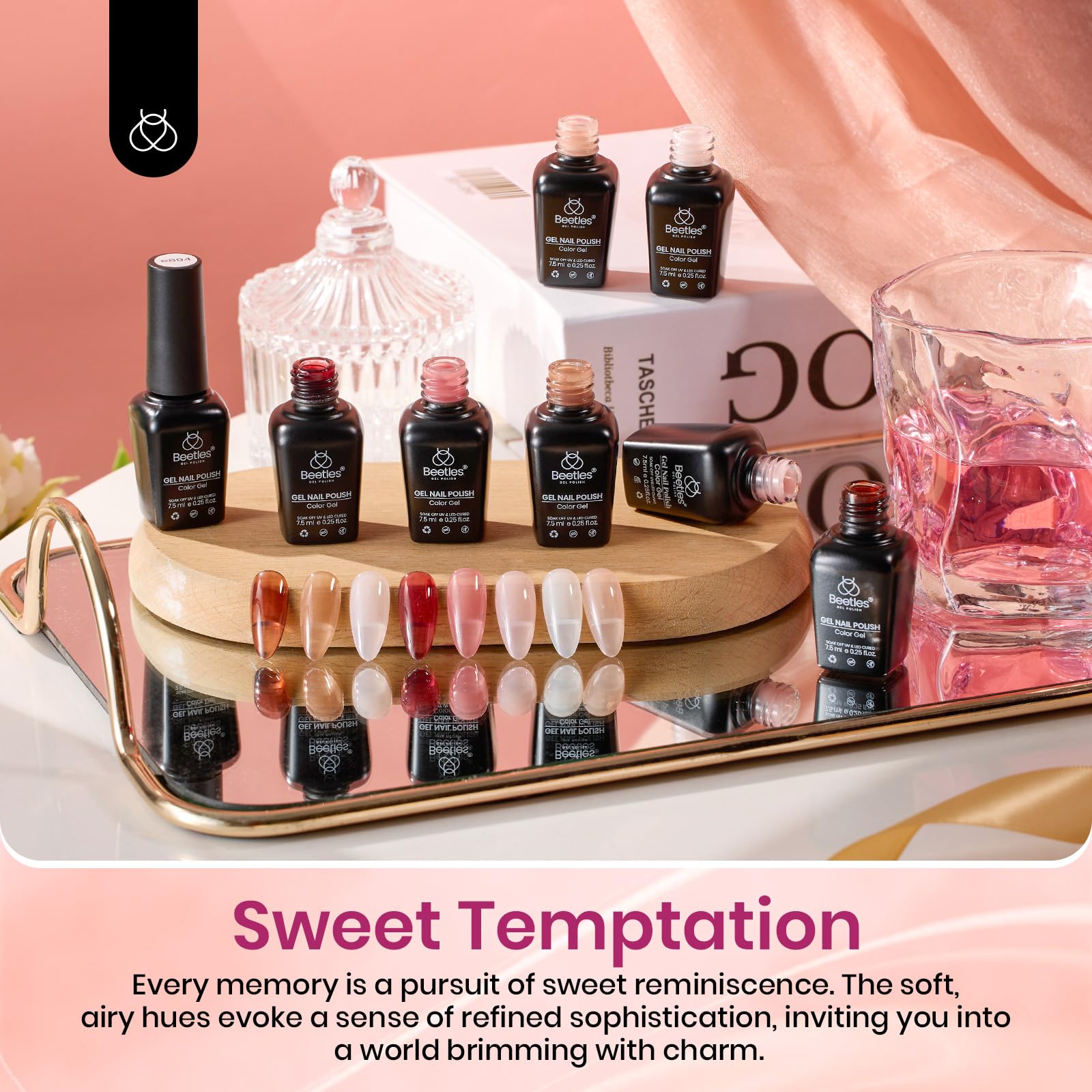 Sweet Temptation | 8 Colors Gel Polish Set