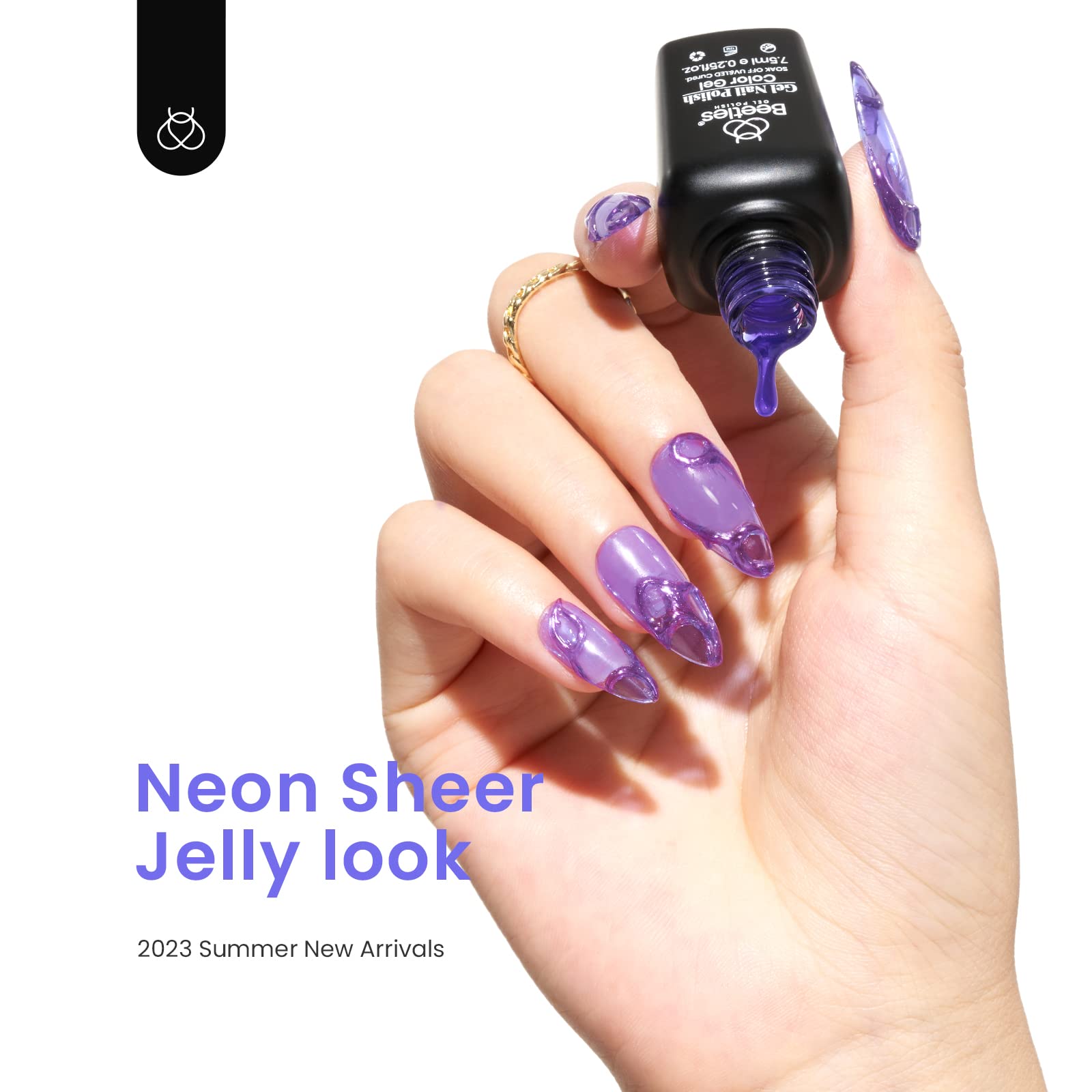 [Copy]Midnight Sparkling - 6 Colors Gel Nail Polish Set