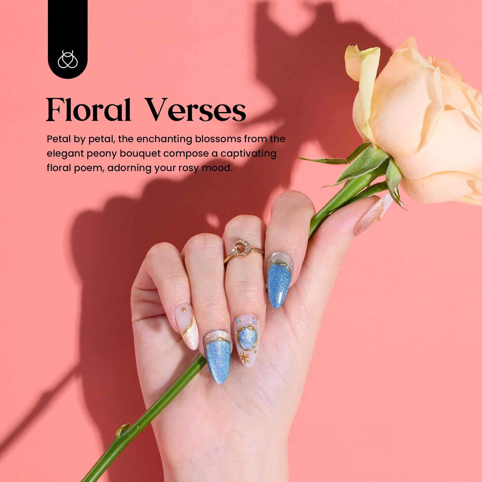 Floral Verses- 20 Colors Gel Nail Polish Set