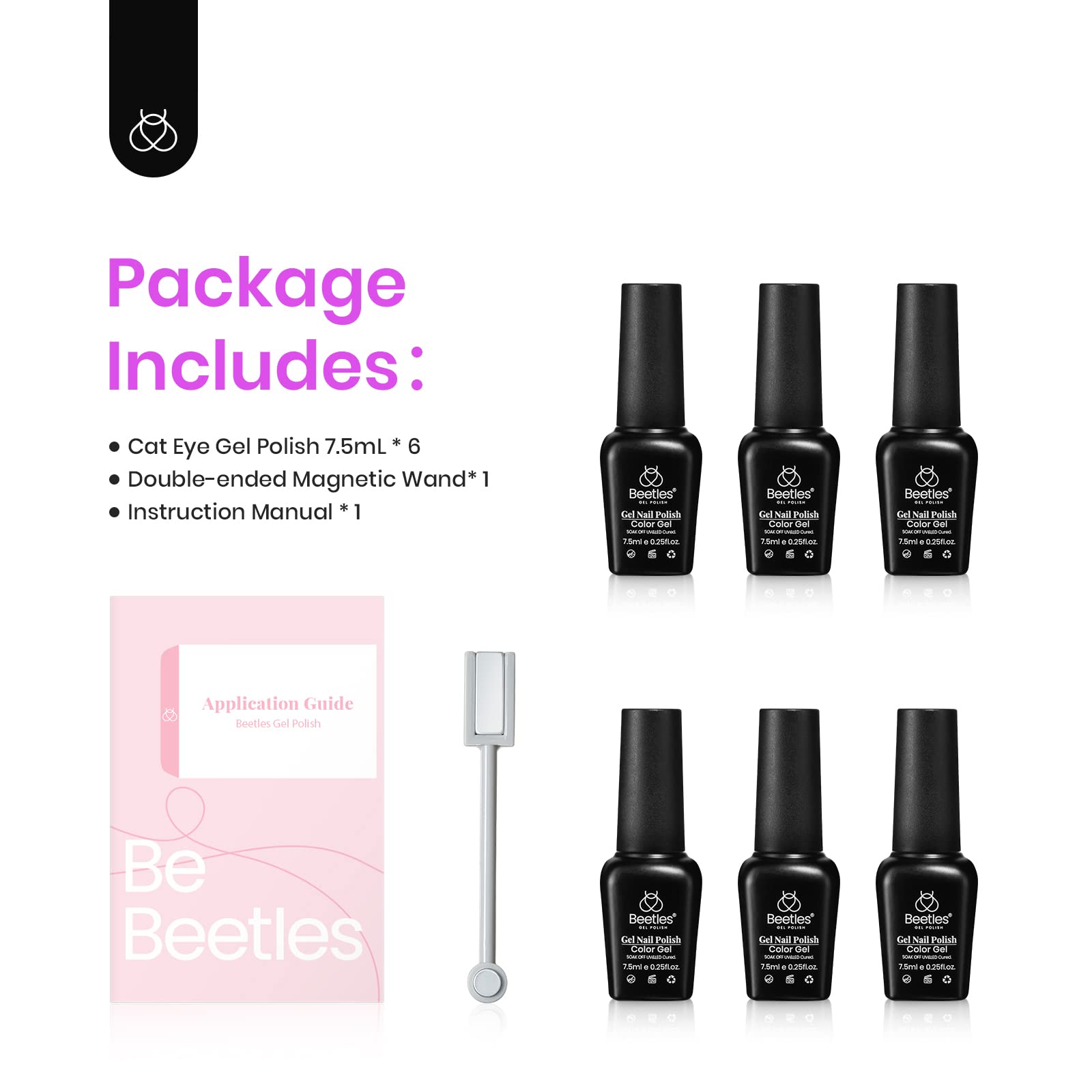 Magic Spells | 6 Colors Gel Polish Set