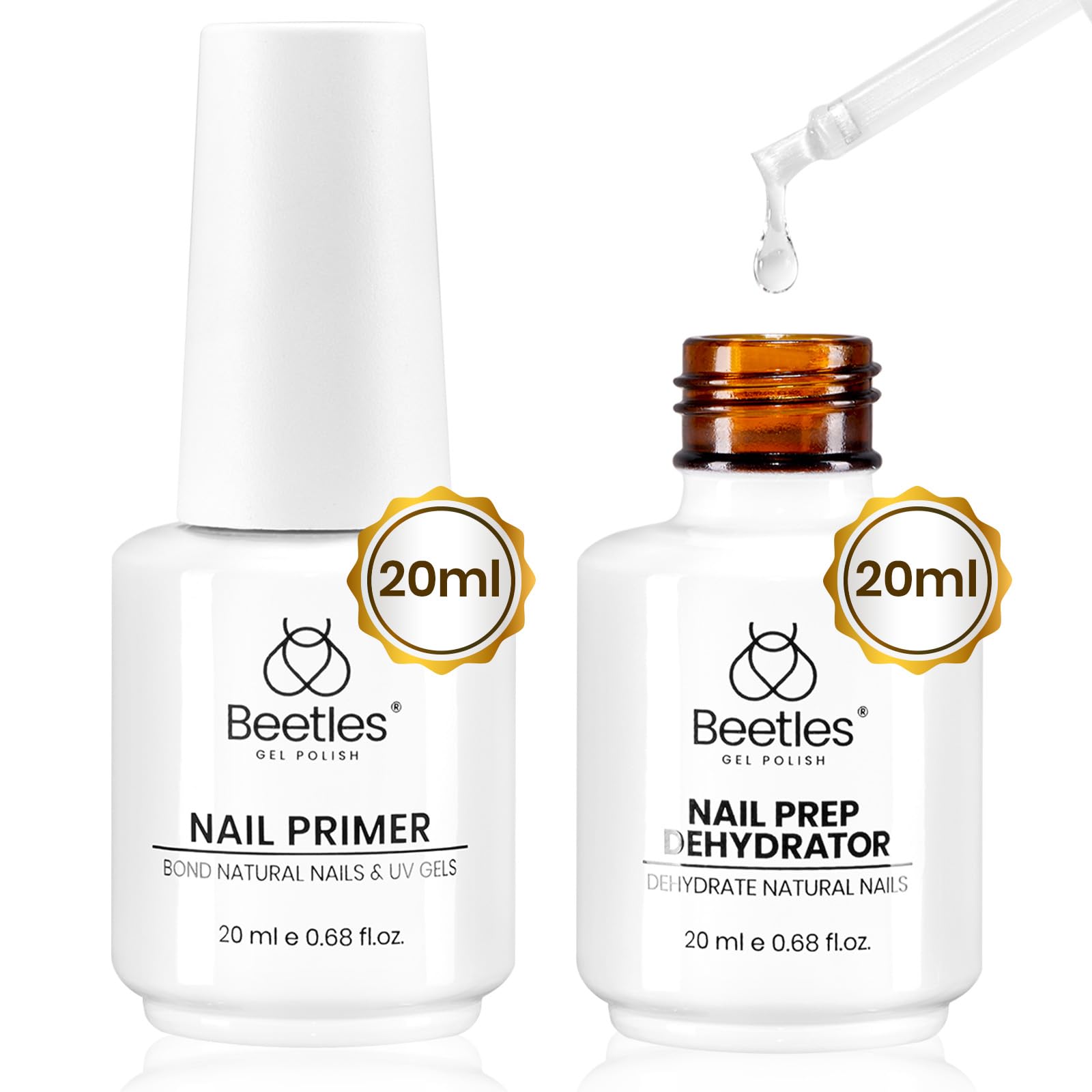 Nail Dehydrator and Primer Set Hema Free(each 20ml)