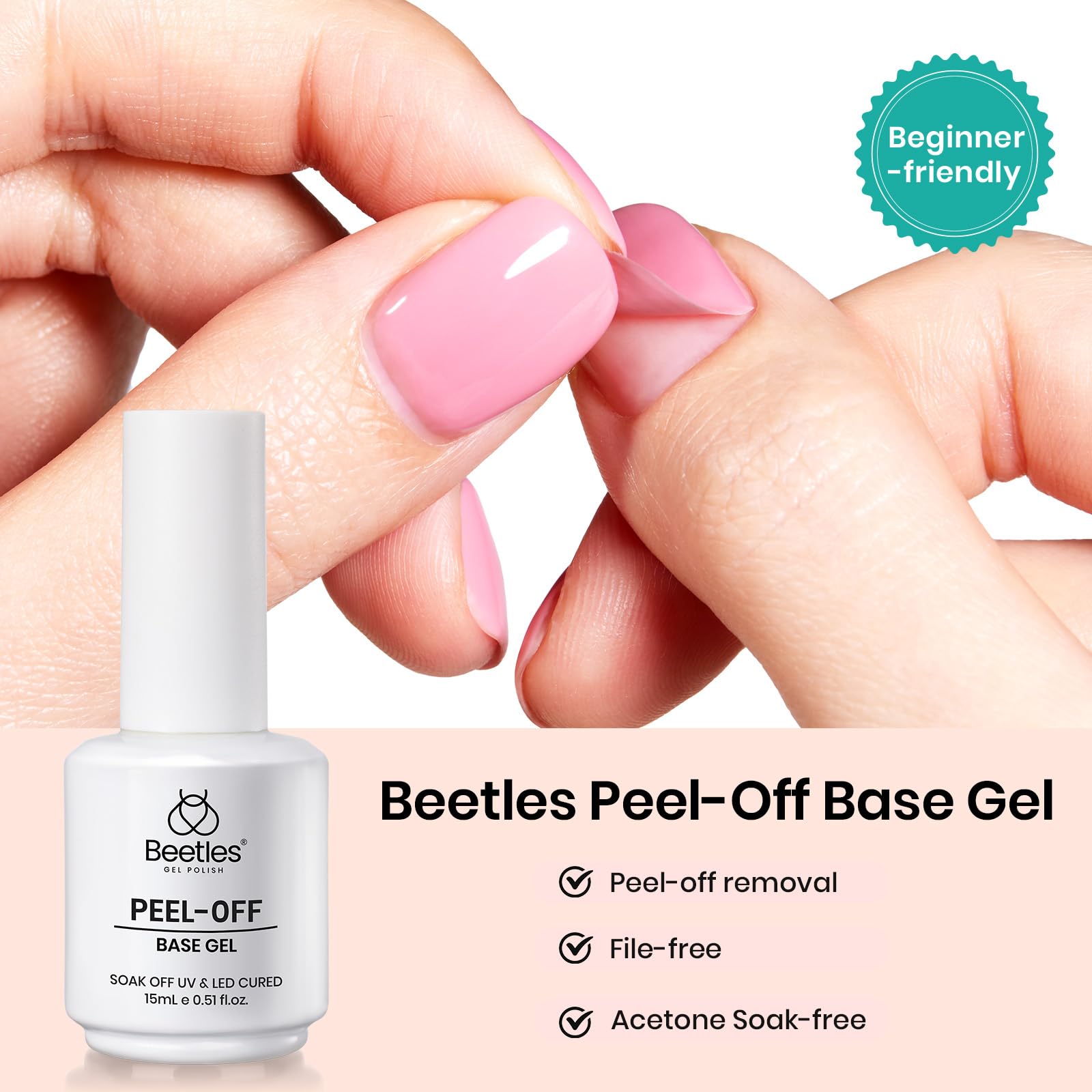 Peel Off Base Coat Gel | 15ML